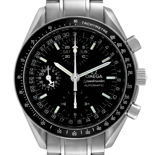 Omega Speedmaster Day Date Black Dial Automatic Mens Watch 3520.50.00