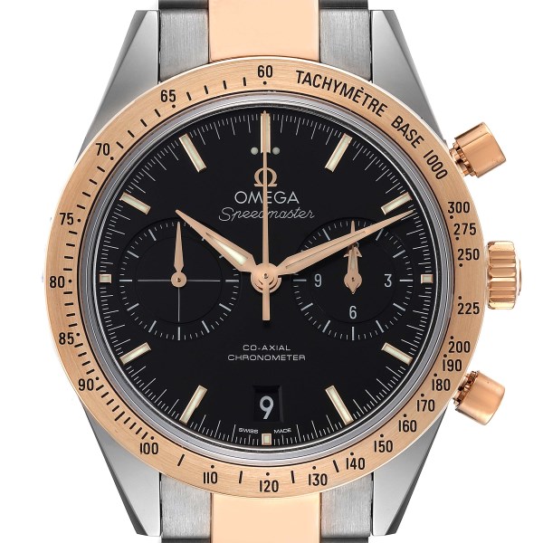 Omega Speedmaster 57 Steel Rose Gold Mens Watch 331.20.42.51.01.002 Unworn Omega Speedmaster 57 Steel Rose Gold Mens Watch 331.20.42.51.01.002 Unworn