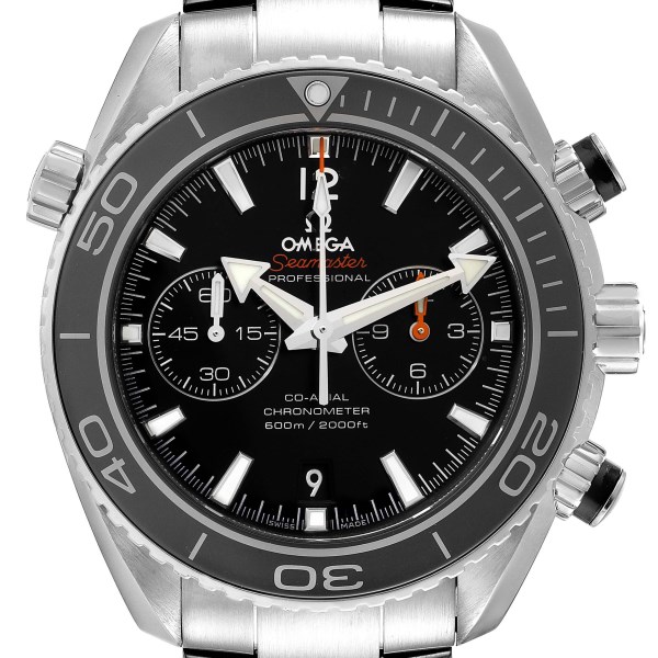 Omega Seamaster Planet Ocean 600M Steel Mens Watch 232.30.46.51.01.001 Box Card