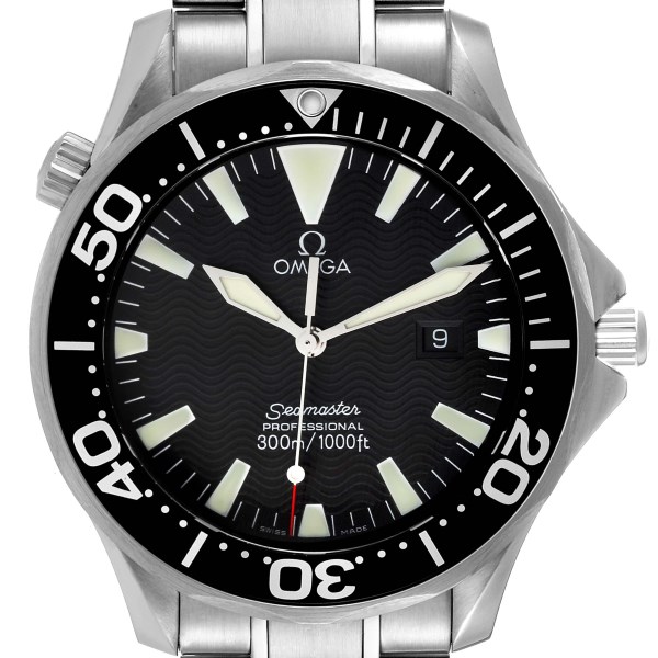 Omega Seamaster 41mm Black Dial Stainless Steel Mens Watch 2264.50.00