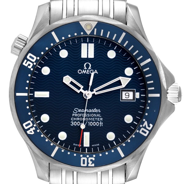 Omega Seamaster Diver 300M James Bond Blue Dial Steel Mens Watch 2531.80.00