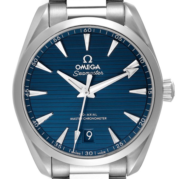 Omega Seamaster Aqua Terra Blue Dial Steel Watch 220.10.38.20.03.001 Box Card