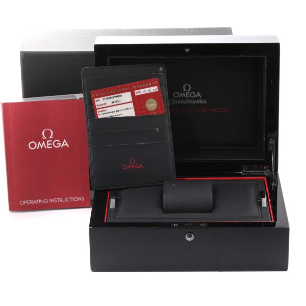 Omega Speedmaster Grey Side of the Moon Watch 311.93.44.51.99.001 Box Card