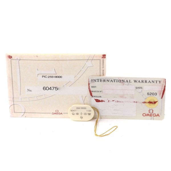 Omega Seamaster Midsize 36mm Blue Dial Steel Mens Watch 2551.80.00 Box Card