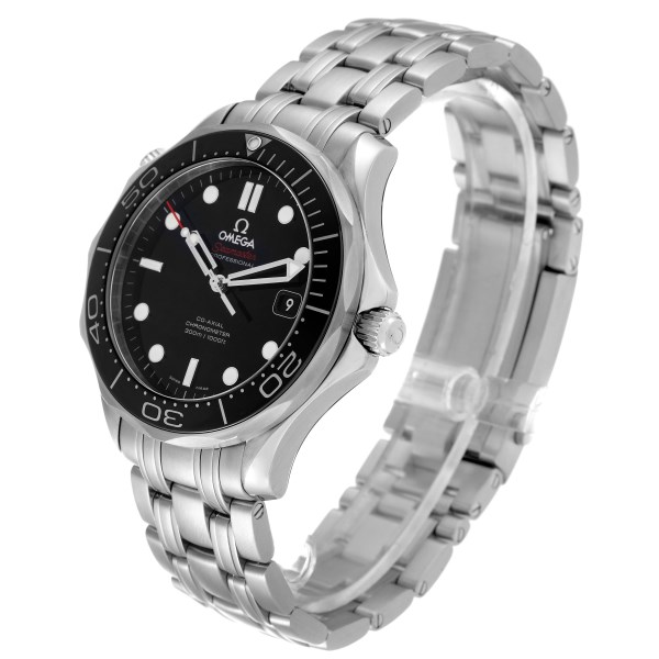 Omega Seamaster Diver 300M Black Dial Mens Watch 212.30.41.20.01.003