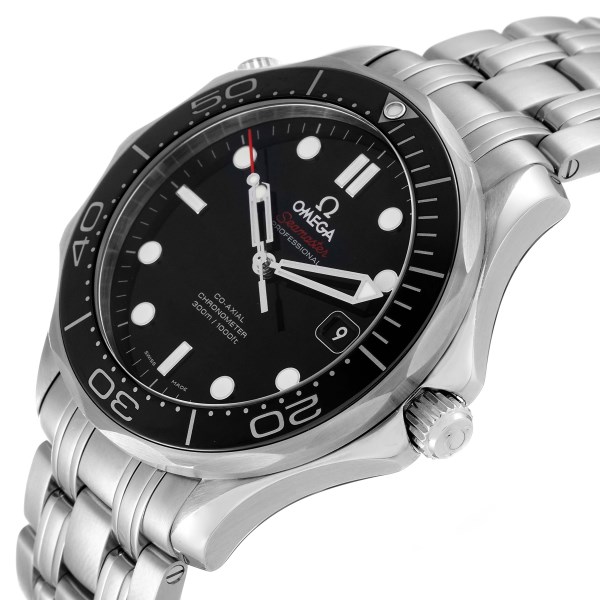 Omega Seamaster Diver 300M Black Dial Mens Watch 212.30.41.20.01.003