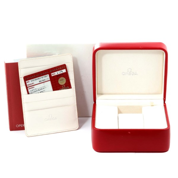 Omega Seamaster Planet Ocean 600M Steel Mens Watch 232.30.46.21.01.001 Box Card