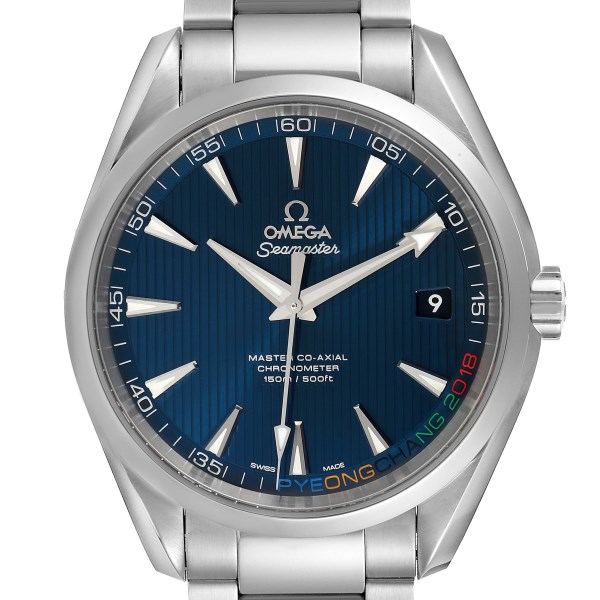 Omega Seamaster Aqua Terra Olympic Edition Steel Mens Watch 522.10.42.21.03.001 Unworn