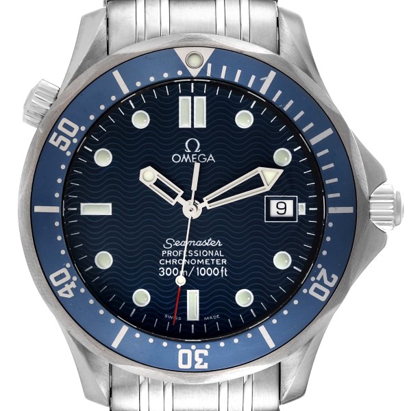 Omega Seamaster Diver 300M Blue Dial Steel Mens Watch 2531.80.00 Box Card