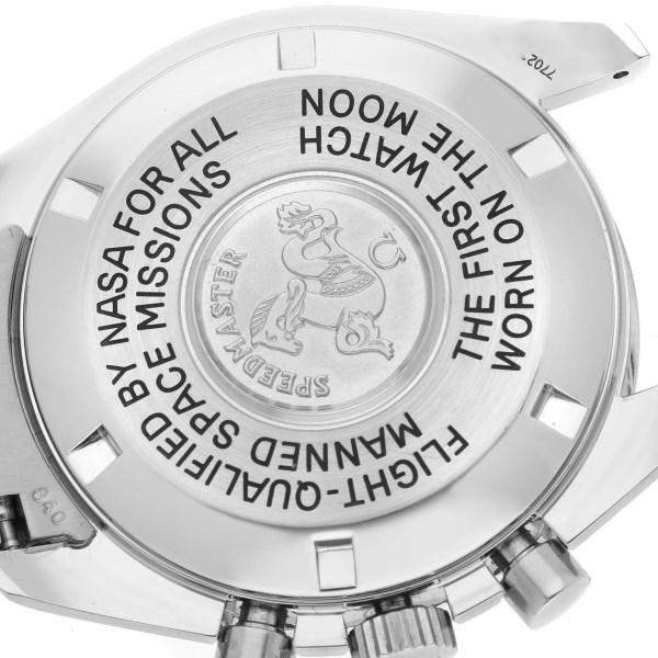 Omega Speedmaster MoonWatch Chronograph Black Dial Mens Watch 3570.50.00 Card