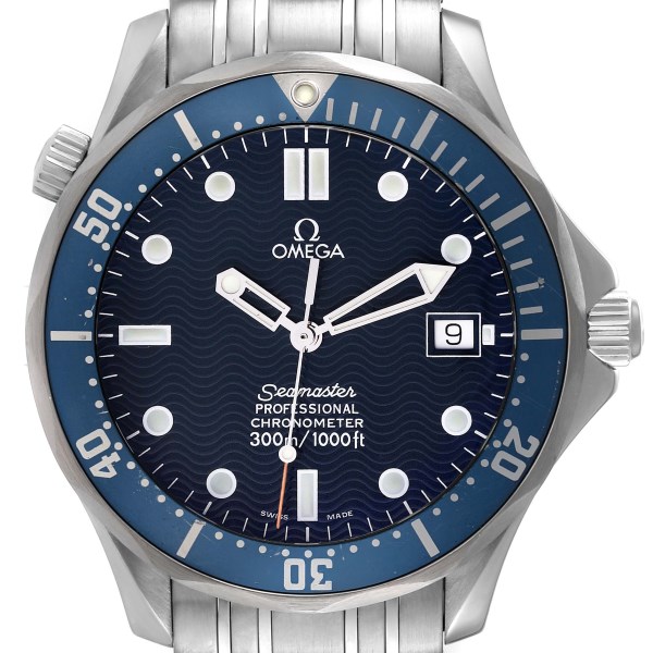 Omega Seamaster Diver 300M Blue Dial Automatic Mens Watch 2531.80.00 Box Card