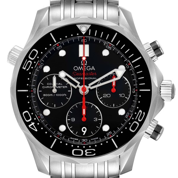 Omega Seamaster Diver 300M Steel Mens Watch 212.30.42.50.01.001 Box Card