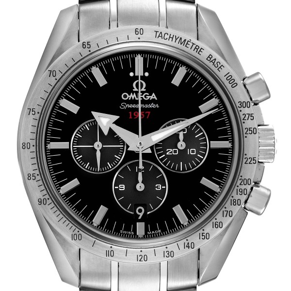 Omega Speedmaster Broad Arrow 1957 Steel Mens Watch 321.10.42.50.01.001 Box Card