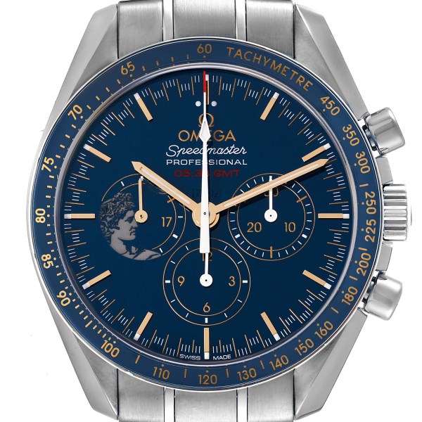 Omega Speedmaster Moonwatch Apollo 17 LE Mens Watch 311.30.42.30.03.001 Box Card