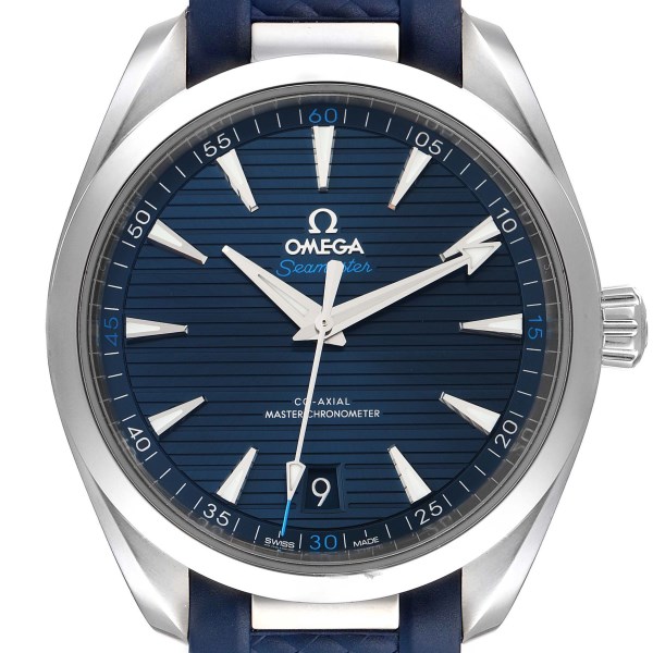 Omega Seamaster Aqua Terra Blue Dial Mens Watch 220.12.41.21.03.001 Box Card