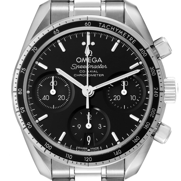 Omega Speedmaster 38 Co-Axial Chronograph Watch 324.30.38.50.01.001 Box Card