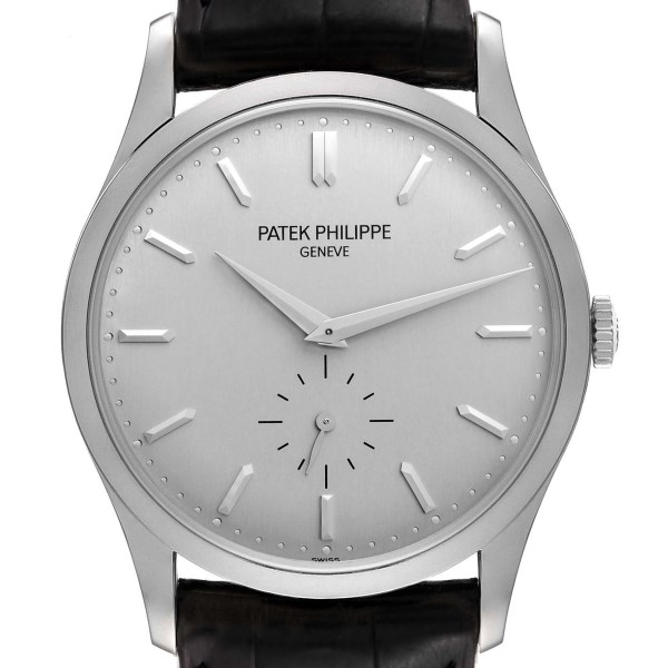 Patek Philippe Calatrava White Gold Mechanical Mens Watch 5196G