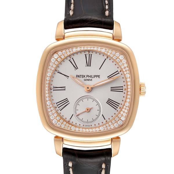 Patek Philippe Gondolo 18k Rose Gold Diamond Ladies Watch 7041