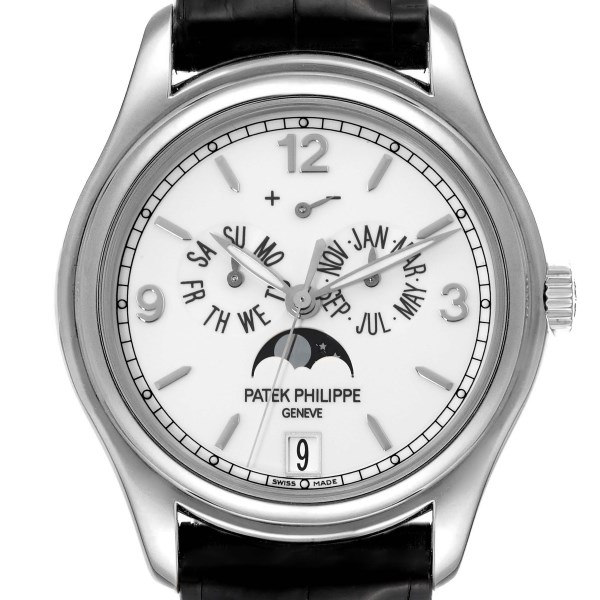 Patek Philippe Complications Annual Calendar White Gold Mens Watch 5146G