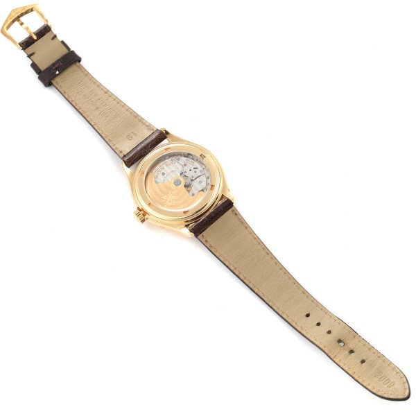 Patek Philippe Complications Annual Calendar Yellow Gold Watch 5035 5035j Papers