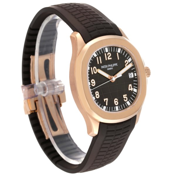 Patek Philippe Aquanaut Date Rose Gold Mens Watch 5167R Box Papers