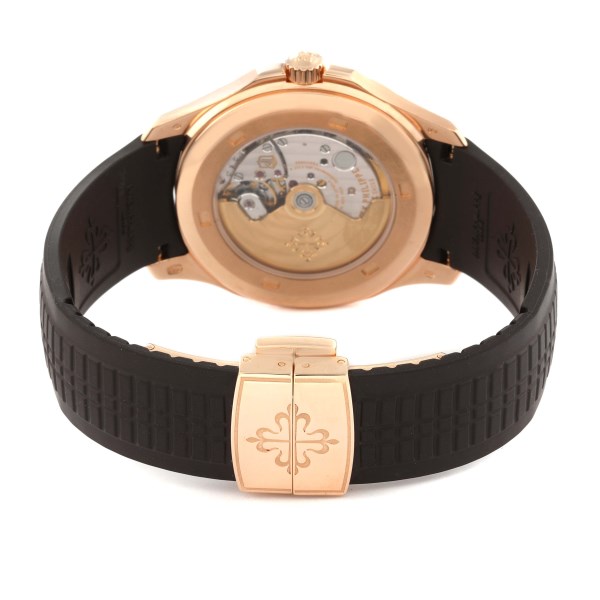 Patek Philippe Aquanaut Date Rose Gold Mens Watch 5167R Box Papers