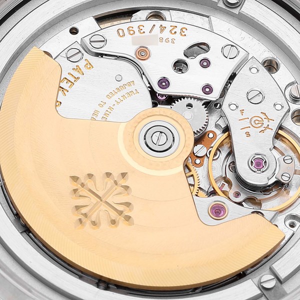 Patek Philippe Calatrava White Gold Silver Dial Automatic Mens Watch 5296