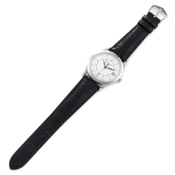 Patek Philippe Calatrava White Gold Silver Dial Automatic Mens Watch 5296