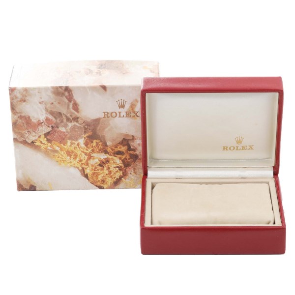 Rolex Datejust Steel Yellow Gold Black Pyramid Dial Ladies Watch 69173