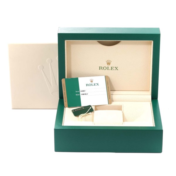 Rolex Submariner Hulk Green Dial Bezel Steel Mens Watch 116610LV Box Card