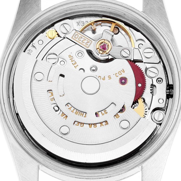 Rolex Oyster Perpetual Nondate Silver Dial Ladies Watch 76080