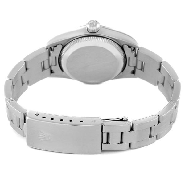 Rolex Oyster Perpetual Nondate Silver Dial Ladies Watch 76080