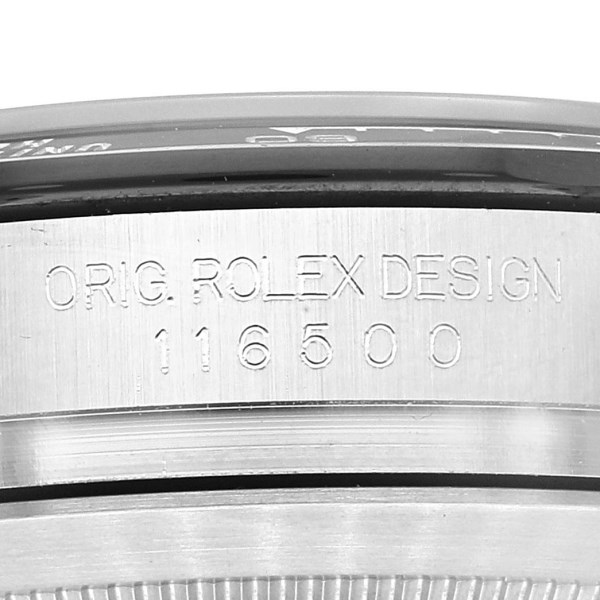 Rolex Cosmograph Daytona Ceramic Bezel Black Dial Mens Watch 116500 Box Card