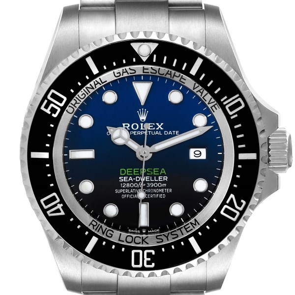 Rolex Seadweller Deepsea 44 Cameron D-Blue Dial Mens Watch 126660 Box Card
