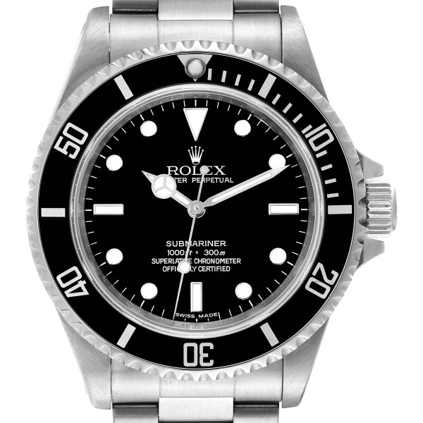 Rolex Submariner 40mm No Date 4 Liner Steel Mens Watch 14060 Rolex Submariner 40mm No Date 4 Liner Steel Mens Watch 14060