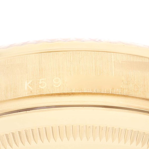 Rolex President Day Date Yellow Gold Myriad Dial Diamond Lugs Mens Watch 118338 Box