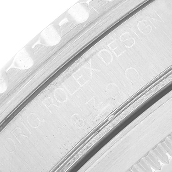 Rolex GMT Master Black Bezel Automatic Steel Mens Watch 16700 Box Papers