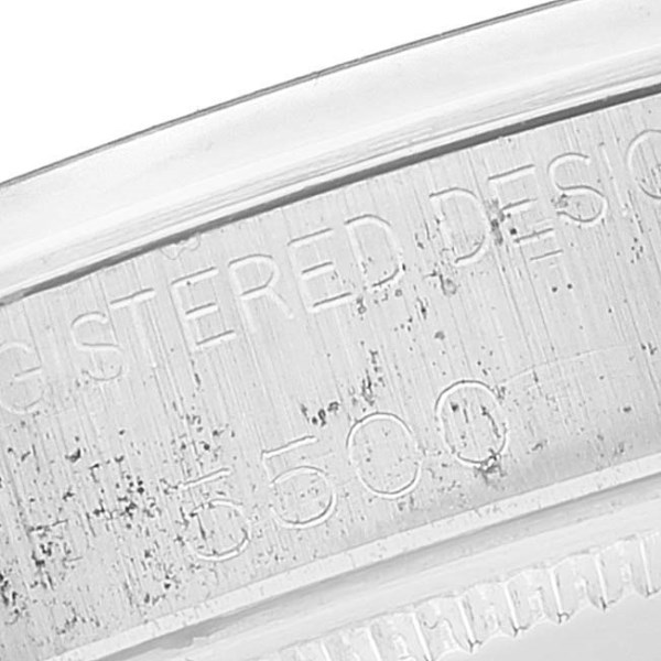 Rolex Air King Precision Silver Dial Vintage Steel Mens Watch 5500