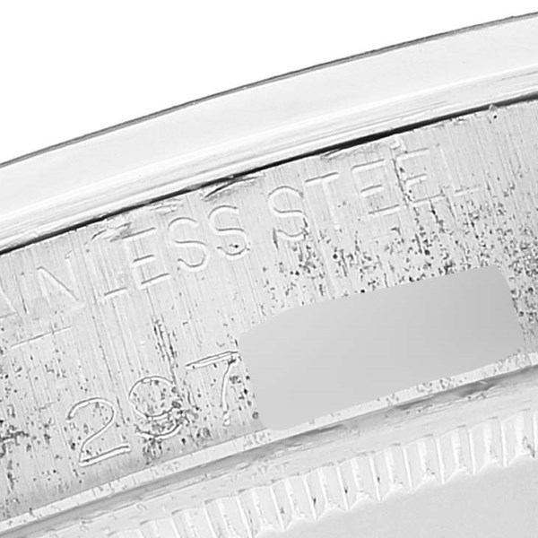 Rolex Air King Precision Silver Dial Vintage Steel Mens Watch 5500