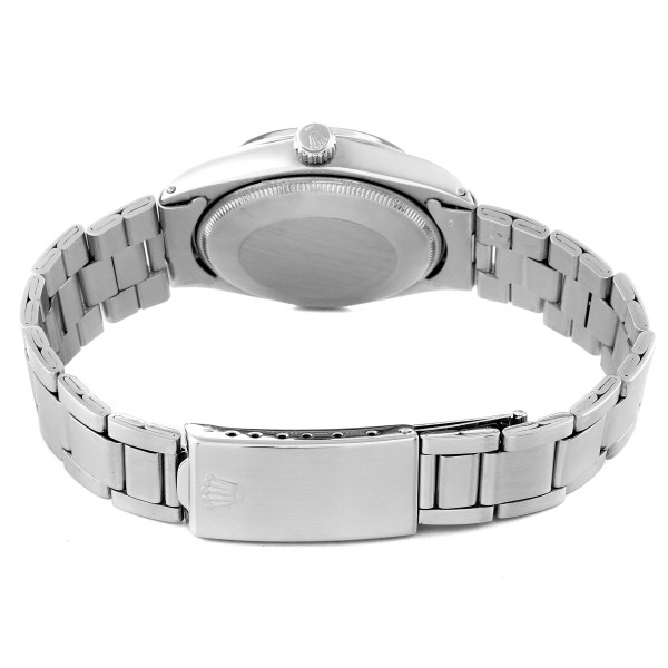 Rolex Air King Precision Silver Dial Vintage Steel Mens Watch 5500