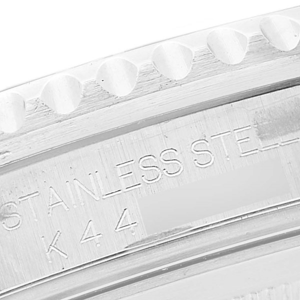 Rolex GMT Master II Black Bezel Steel Mens Watch 16710 Box Papers