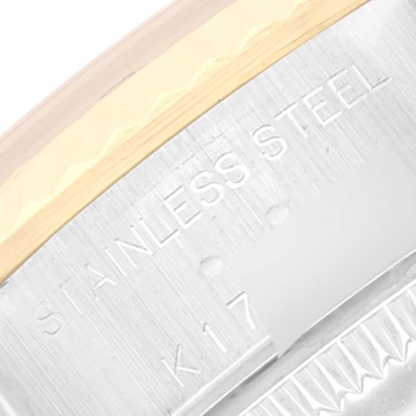 Rolex Datejust Steel Yellow Gold Diamond Dial Ladies Watch 79173