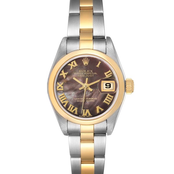 Rolex Datejust Steel Yellow Gold Mother of Pearl Ladies Watch 79163 Box Papers Rolex Datejust Steel Yellow Gold Mother of Pearl Ladies Watch 79163 Box Papers