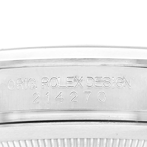 Rolex Explorer I 39mm Black Dial Steel Mens Watch 214270 Box Card