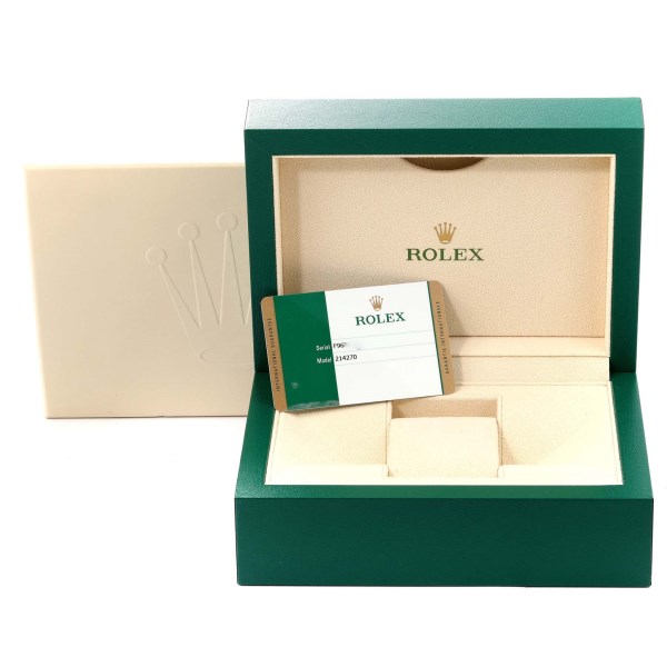 Rolex Explorer I 39mm Black Dial Steel Mens Watch 214270 Box Card