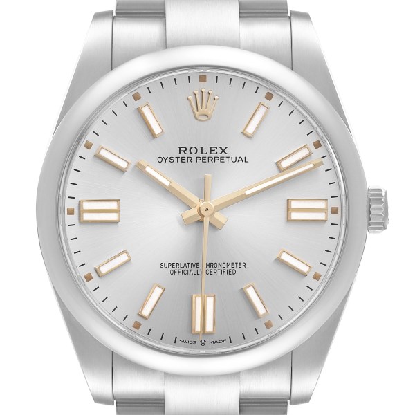 Rolex Oyster Perpetual 41mm Automatic Steel Mens Watch 124300 Box Card Rolex Oyster Perpetual 41mm Automatic Steel Mens Watch 124300 Box Card