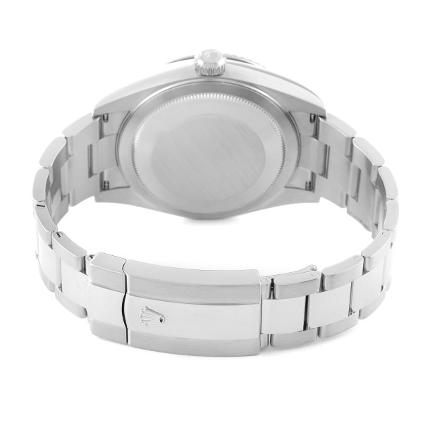 Rolex Sky-Dweller Blue Dial Steel White Gold Mens Watch 326934 Box Card