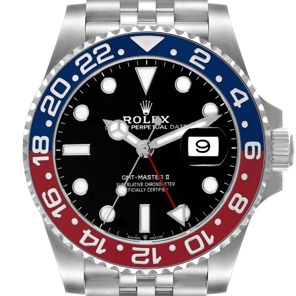 Rolex GMT Master II Pepsi Bezel Jubilee Steel Mens Watch 126710 Rolex GMT Master II Pepsi Bezel Jubilee Steel Mens Watch 126710