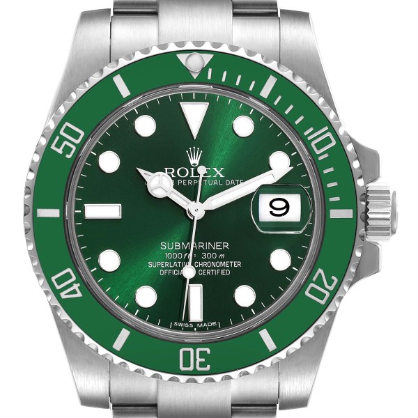 Rolex Submariner Hulk Green Dial Bezel Steel Mens Watch 116610LV Box Card Rolex Submariner Hulk Green Dial Bezel Steel Mens Watch 116610LV Box Card