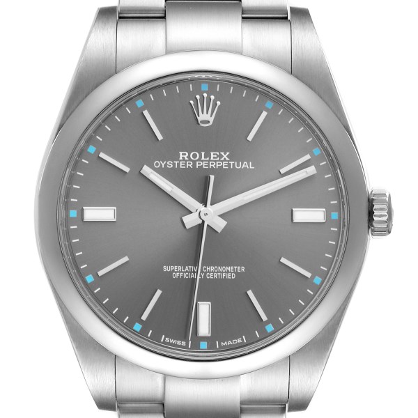 Rolex Oyster Perpetual 39 Rhodium Dial Steel Mens Watch 114300 Box Card Rolex Oyster Perpetual 39 Rhodium Dial Steel Mens Watch 114300 Box Card